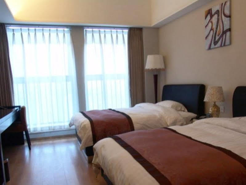 Lasony Serviced Apartment Chengdú Exterior foto